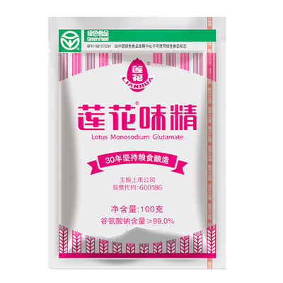 老牌莲花味精100g家用代替鸡精炒菜煲汤提鲜无添加素颗粒调料