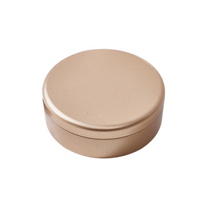 葡记圆形小金盒曲奇饼干盒蝴蝶酥杏仁瓦片盒马口铁盒包装盒