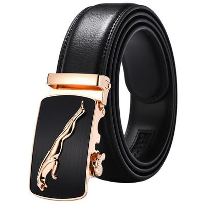 皮带男真皮牛皮自动扣青年男士腰