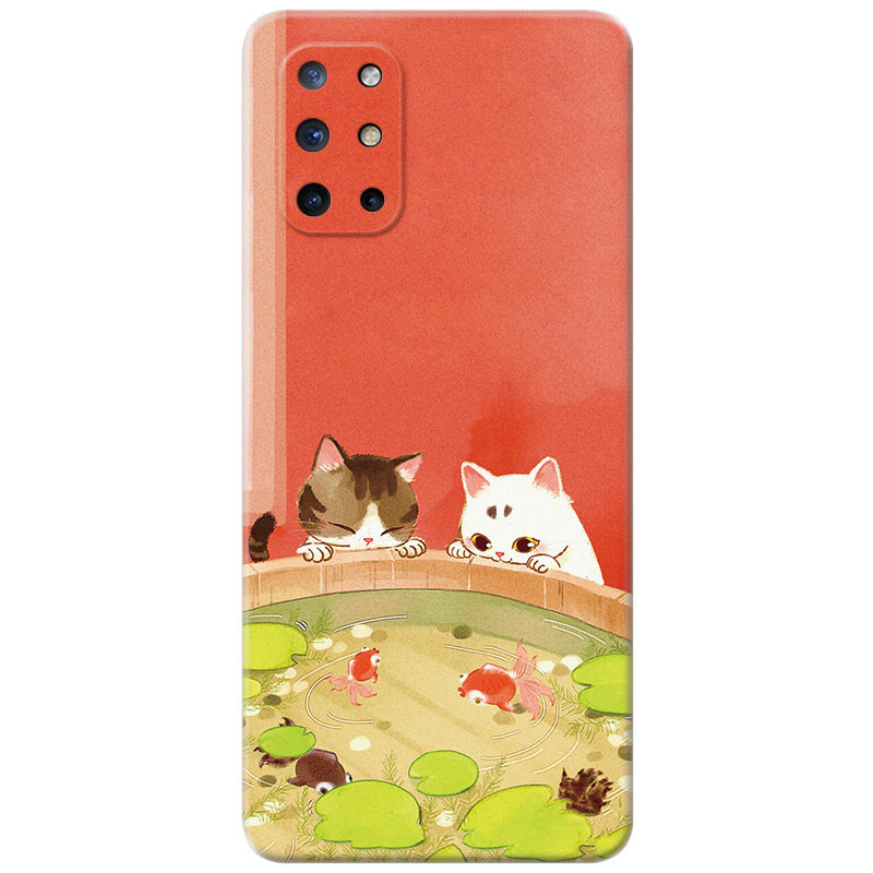 中国风猫咪适用一加…系列手机壳