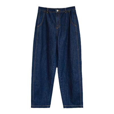 GOLDENBARRY丹宁蓝镰刀牛仔裤