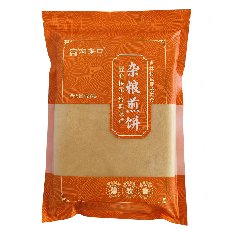 东北煎饼 大煎饼窝集口煎饼 传统煎饼  多种口味杂粮煎饼