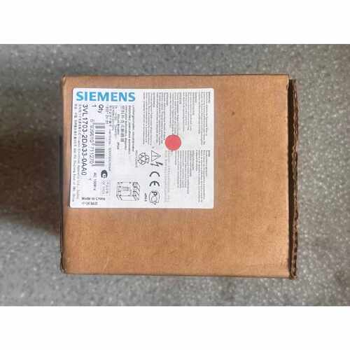 议价德国西门子SIEMENS塑壳断路器3VL1703-2DA33-0AA0原装正品
