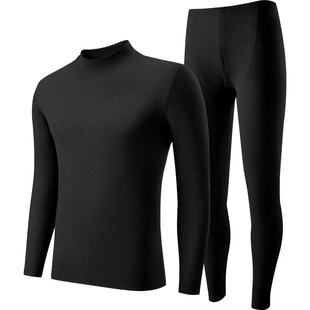 南极人秋冬季保暖内衣男士加厚加绒秋衣裤秋裤套装发热防寒棉毛衫