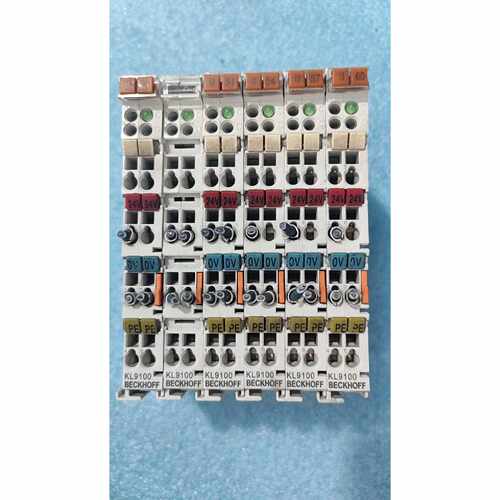 〔议价-可维修〕倍福KL9100电压供应终端 拆机品 功能正常 24V DC