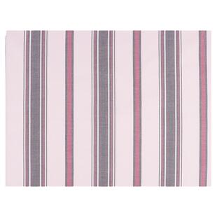 日本进口小纹工房40支混纺面料粉紫条纹色织手工衬衫布艺服装布料