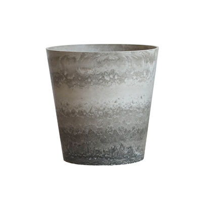 圆柱形树脂花盆简约风格