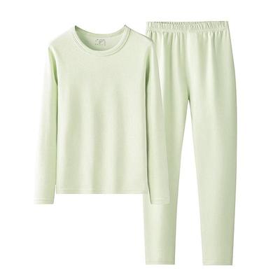 中小学生少女秋冬天纯棉保暖套装