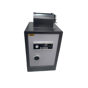 金友保险柜手摇式投币式保险箱办公室宾馆酒店摇箱收银保险箱