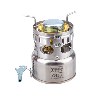 爱玩客G43S野外一体式便携汽油炉高原自驾游炉头户外野炊野餐炉具