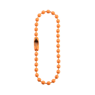 咕卡盘链条咕咔配件12cm金属喷漆饰品彩色波珠链吊牌链钥匙扣挂件