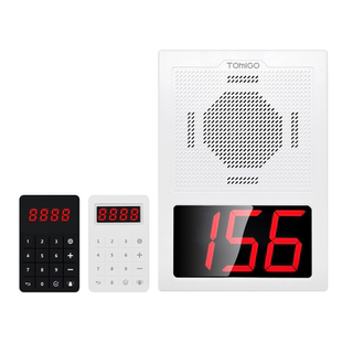 无线叫号器取餐食堂麻辣烫餐厅语音报号机面馆餐饮店排队喊号呼叫