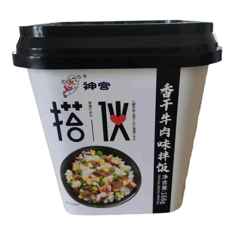 神宫拌饭香干牛肉味速食冲泡