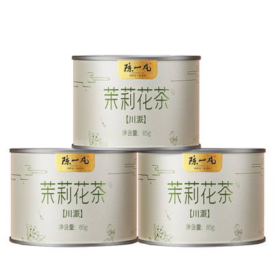 陈一凡茉莉花茶浓香川派茉莉飘雪