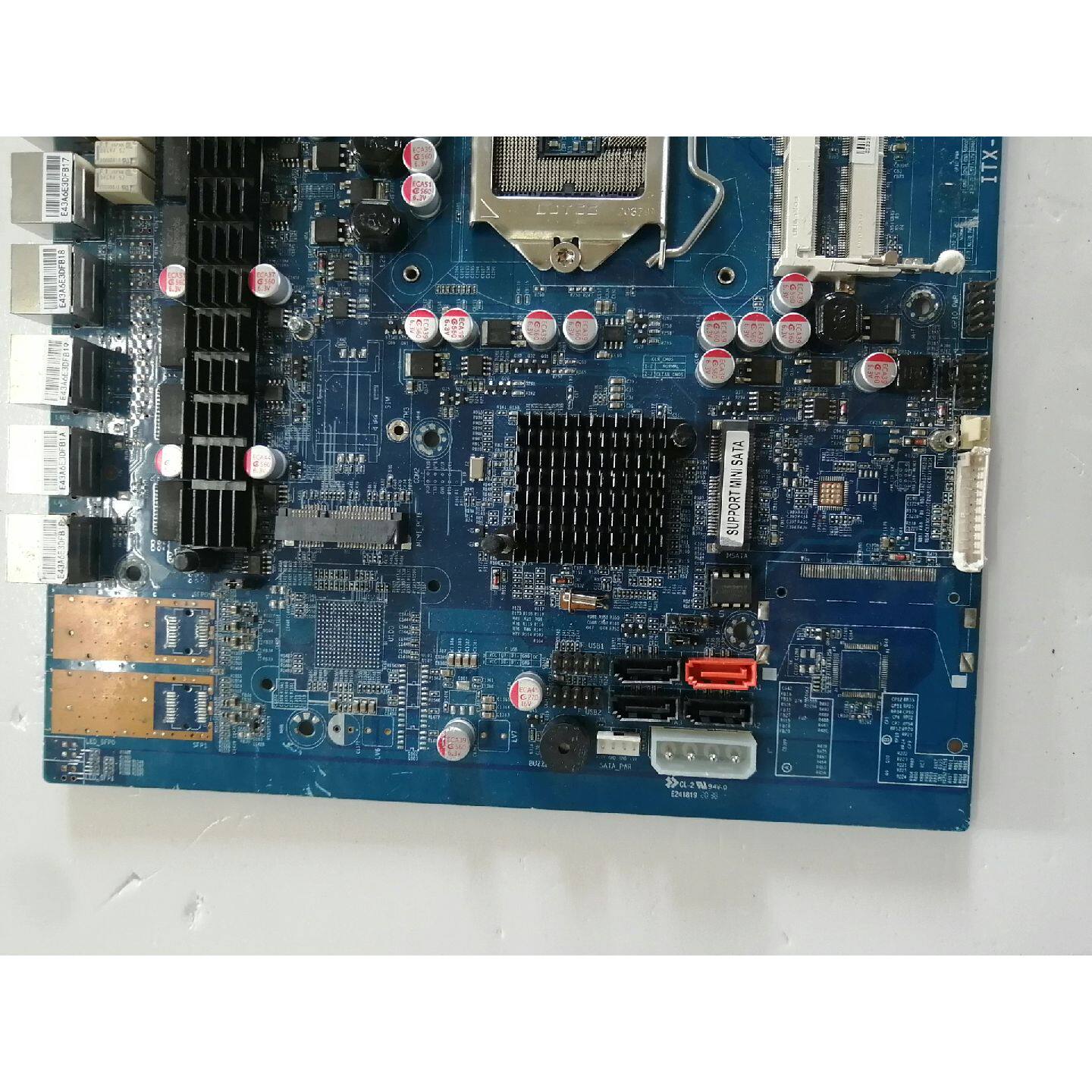 非标价ITXWH61SL主板LGA1155接口支持三代CPU议价