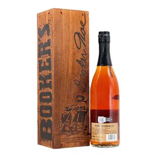 布克斯小批次波本威士忌750ml美国进口洋酒63.3度烈酒BOOKER'S
