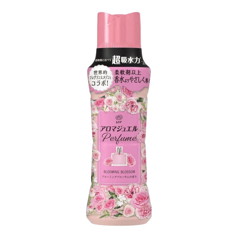宝洁 铃兰玫瑰香420ml星级洗衣香氛柔顺珠瓶装花香型防毛球进口版