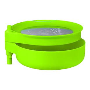 钓鱼强磁拉饵盘饵料盆拉饵盆鱼饵盆拌料盆开饵盆全磁地插支架钓椅