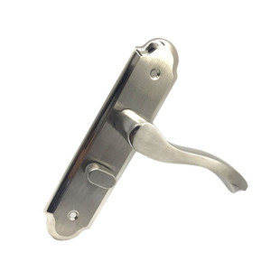 单舌木门锁家用通用型卧室室内房间门执手机械门锁不锈钢锁具配件