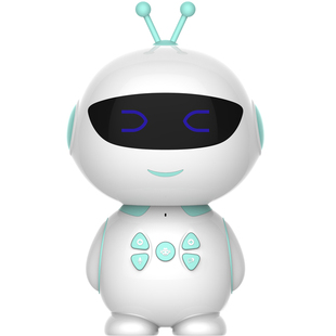 酷鲁巴AI智能语音对话教育机器人高科技儿童早教故事机学习机wifi 国学机多功能互动益智玩具婴幼儿哄睡安抚