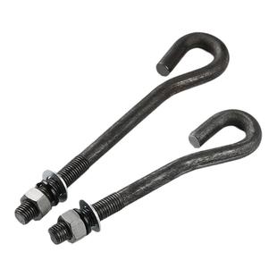 GLS 9字型地脚螺丝GB799预埋螺杆塔吊地脚螺栓M12M16M20M22-M42