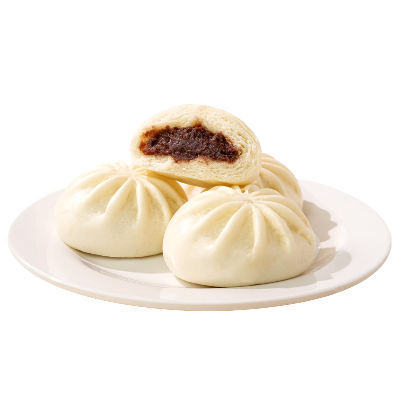 早餐早点包子速冻面点奶黄包豆沙