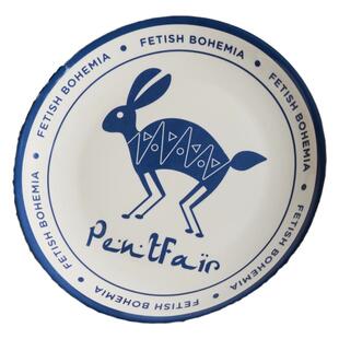 Pentfair阁楼 兔盘子 亚非拉纪念周边家居挂盘摆件微波烤盘礼物