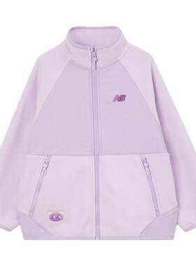 New Balance nb童装男女儿童新休闲舒适羊羔绒夹克外套ND4DE31043