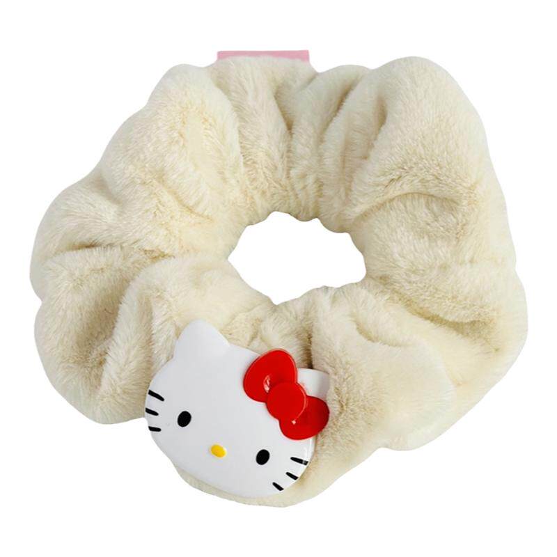 凯蒂猫抓夹毛绒日系大肠圈头饰品