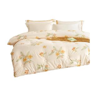 博洋家纺澳洲进口羊毛被子100%纯羊毛春秋被冬被宿舍加厚保暖被芯