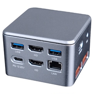 派勤N150/N305迷你小主机千兆网口双HDMI家用办公微型电脑工控机