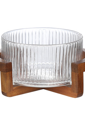 相思木玻璃耐高温沙拉碗