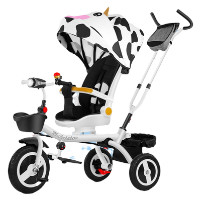 芙莱欣折叠可躺儿童三轮手推车