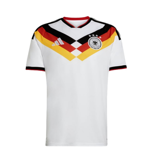 扎吉体育阿迪达斯26世界杯德国队主场球迷版短袖球衣足球服KD8363