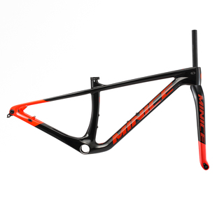 蒙纳斯minice M3 SM碳纤维山马车架超轻竞技碳架29寸山地车架