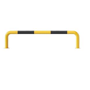 可拆卸移动龙门挡车器 加油站U型防撞栏车位锁加厚分体活动铁立柱