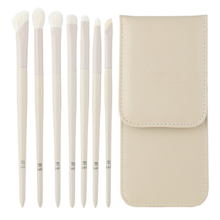 时生奶油白玉眼影刷套装便携晕染铺色眼线鼻影化妆刷大中小号软毛