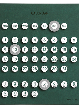 创意摆件万年历挂件Noridongsan