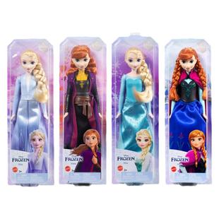 新年礼物芭比娃娃迪士尼冰雪奇缘系列之经典造型艾莎女孩玩具正版