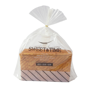 450克吐司面包包装袋烘焙饼干扎口袋蛋糕袋土司袋透明餐包包装袋