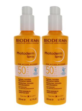 欧洲直邮自营｜Bioderma贝德玛防护乳防晒隔离霜200mlx2瓶装告白