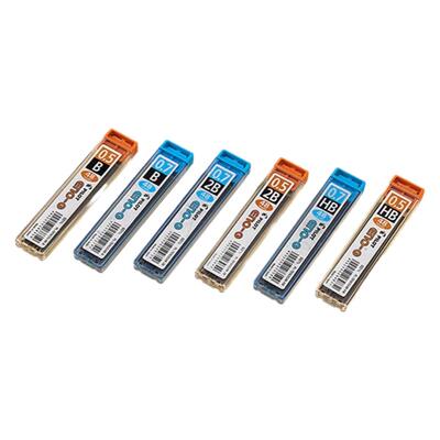日本 PILOT百乐自动铅笔芯PL-5ENOG高纯度铅笔芯0.5mm 活动铅笔芯顺畅色浓48根不易断芯字迹清晰