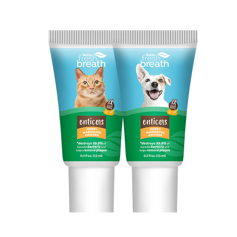 【U先】多美洁狗狗猫咪牙膏可食用宠物刷牙液体口臭口腔清洁