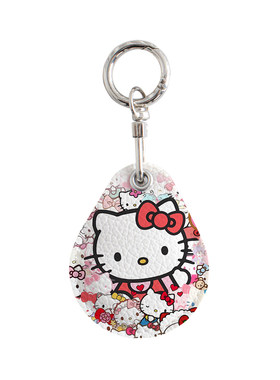 kitty猫门禁卡套长方形水滴钥匙扣迷你感应小区公交电梯保护套