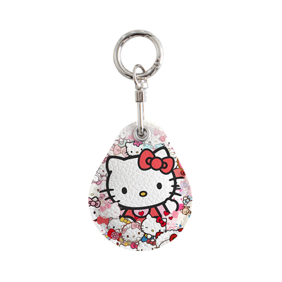 kitty猫门禁卡套长方形水滴钥匙扣迷你感应小区公交电梯保护套