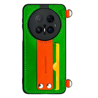 华为mate80手工真皮小众手机壳