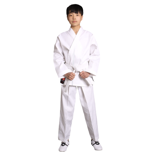 WOOSUNG空手道道服儿童男女比赛训练服空手道服装专业斜纹道服
