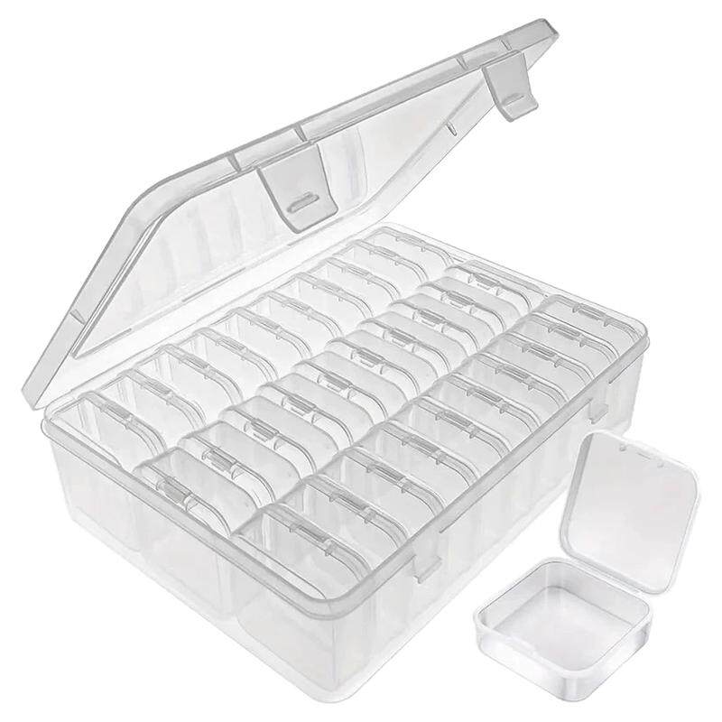 美甲工具收纳盒手工串珠米珠