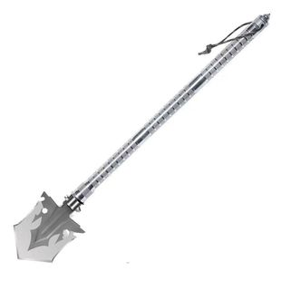 户外工兵铲多功能加厚折叠露营锰钢铲雪探险野钓车载挖土军工铁锹