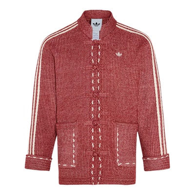 Adidas/阿迪达斯正品三叶草男女透气针织柔软潮流运动夹克KT3852